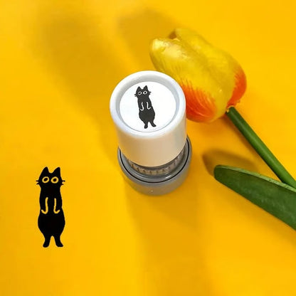 MeowMark – Juego de sellos con patrón de gatos