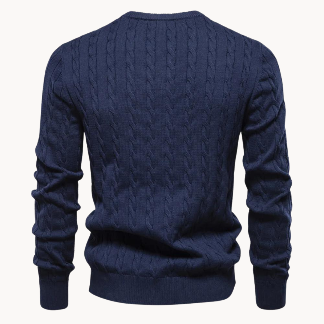 Kosta Strickpullover mit Zopfmuster | ALEVITA