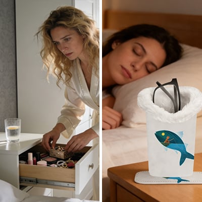 CloudSnap – Magnetischer Brillenhalter aus Plüsch