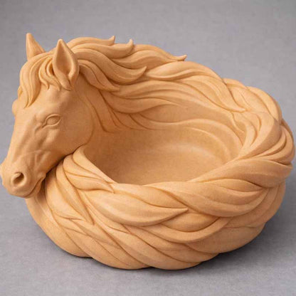 GoldenMane – Elegante Pferdeschale