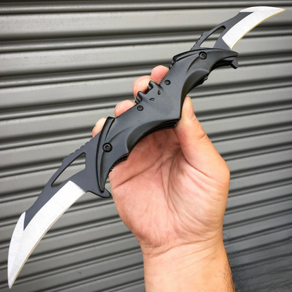 BladeForge – Navaja táctica plegable de doble hoja