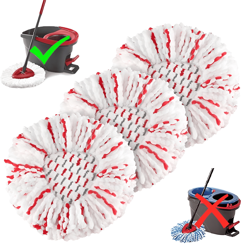 GripFiber – Cabezal universal de fregona giratoria