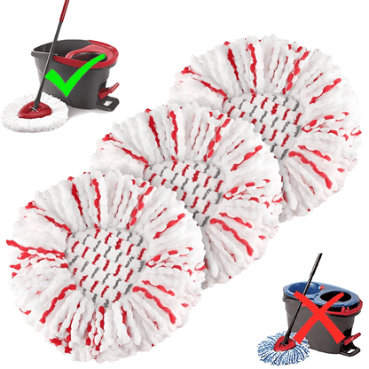 GripFiber – Cabezal universal de fregona giratoria