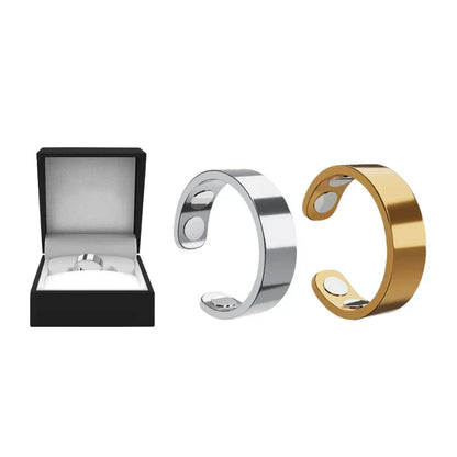 MagnaLuxe – Eleganter Magnetring aus Edelstahl
