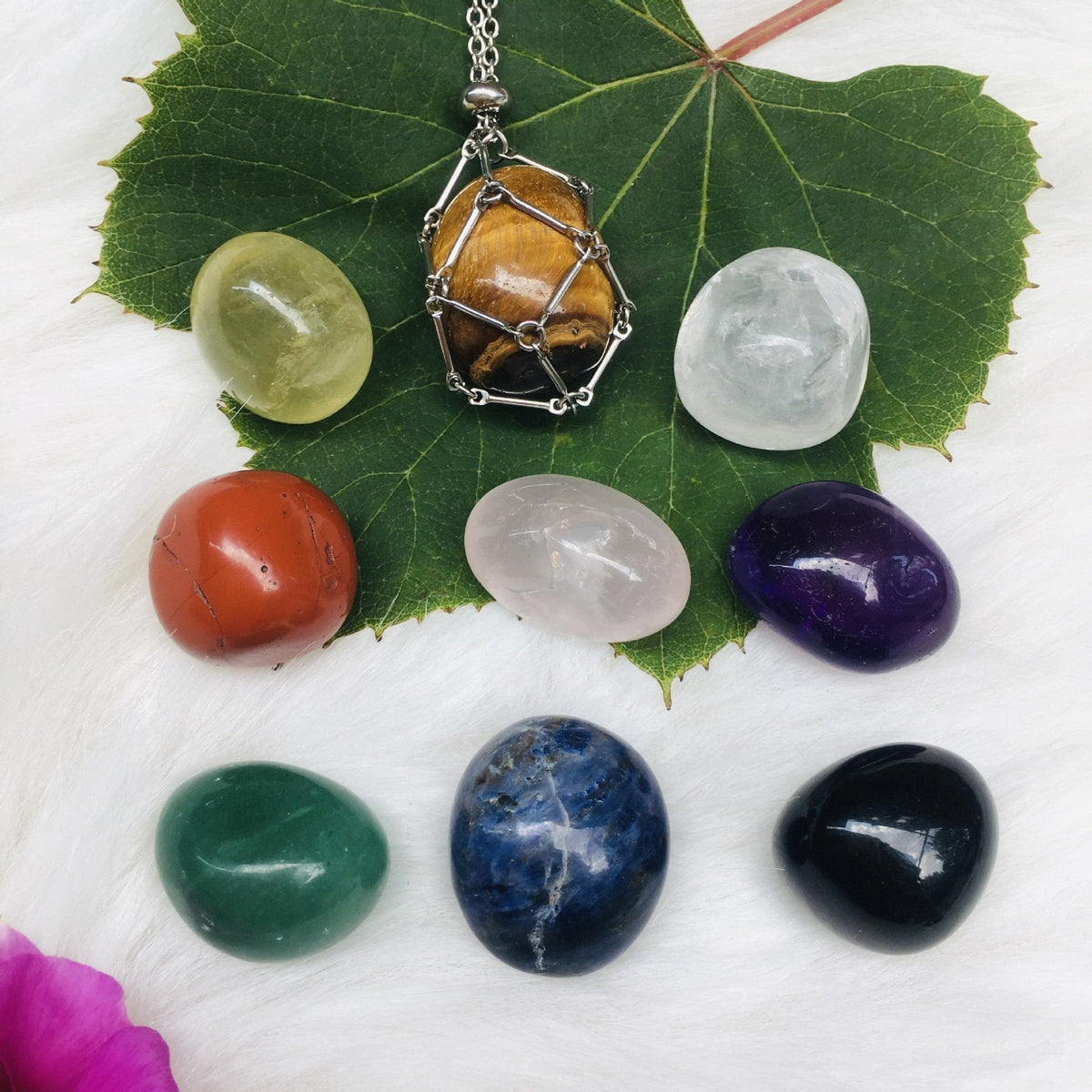 SoulBound - Collar de cristal curativo natural