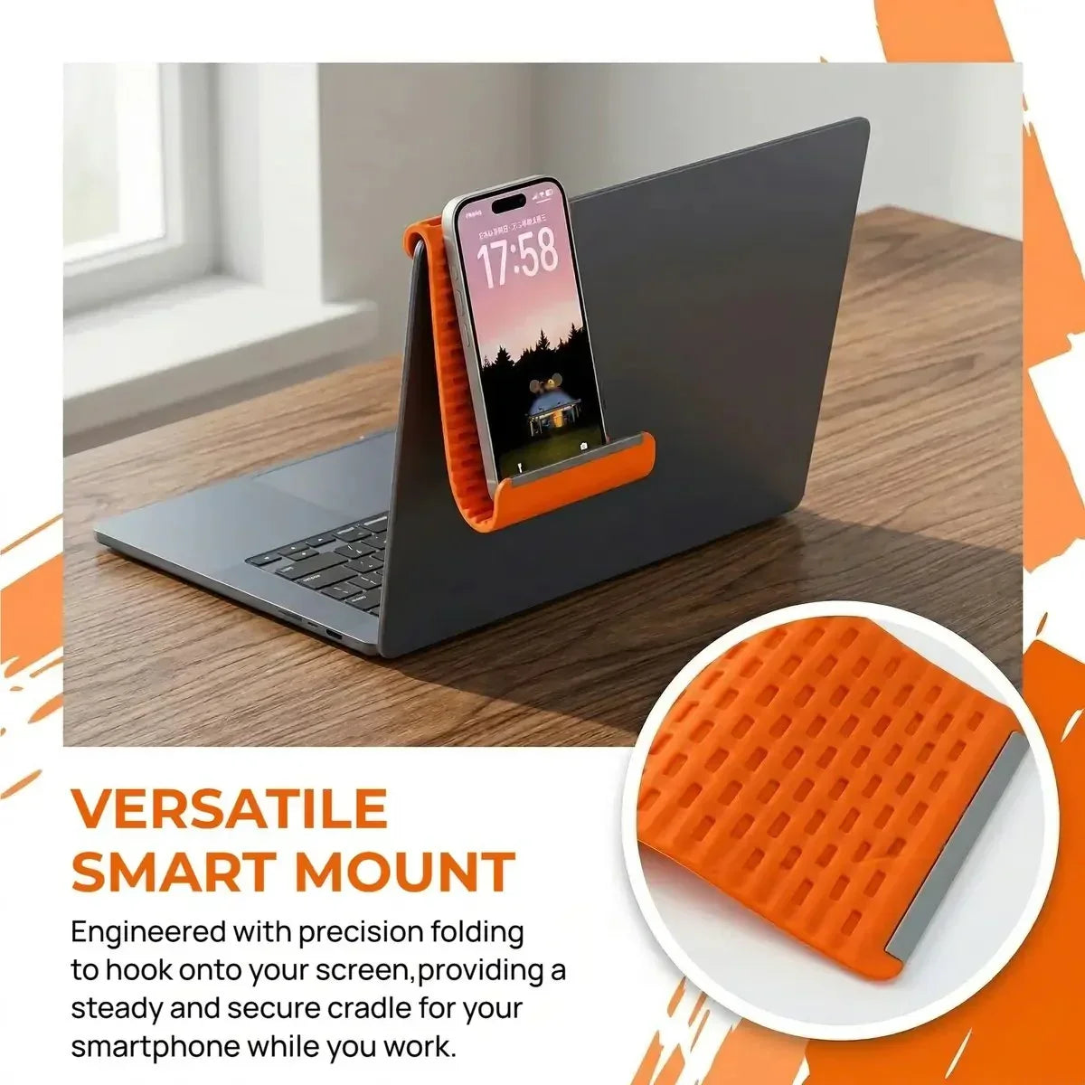 FlexiRise – Soporte Flexible de Silicona para Teléfono