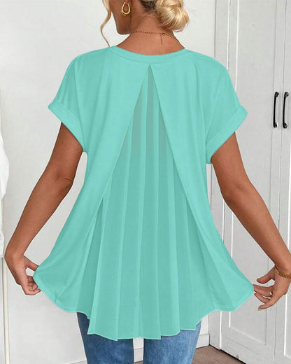 UrbanStitch V – Camiseta informal de patchwork