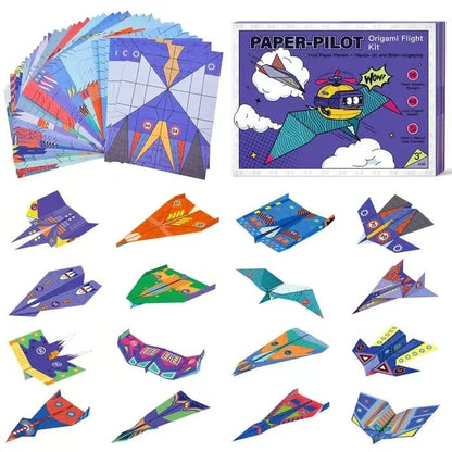 FlyBuild – Kit creativo de aviones de papel para niños