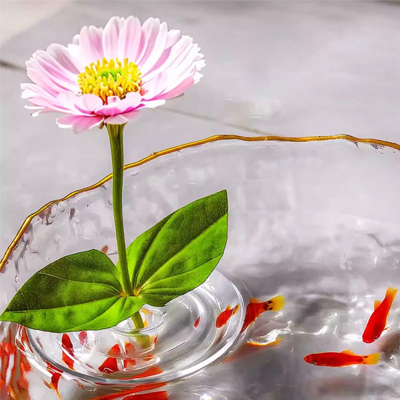 FloraFloat – Soporte flotante para arreglos florales creativos