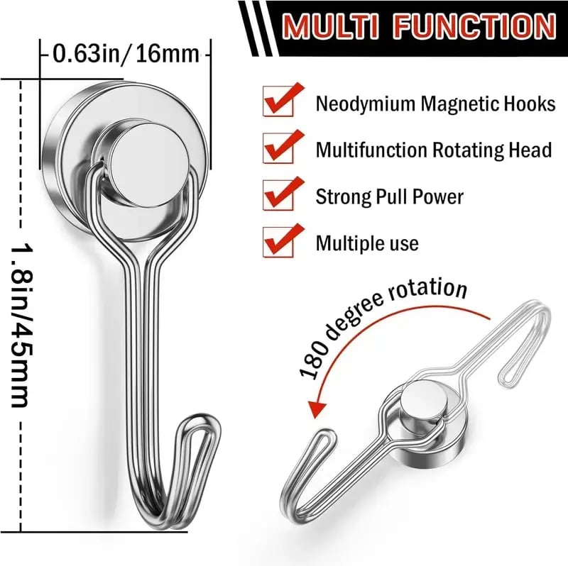 MagnaHook – Hochleistungs-Drehhaken