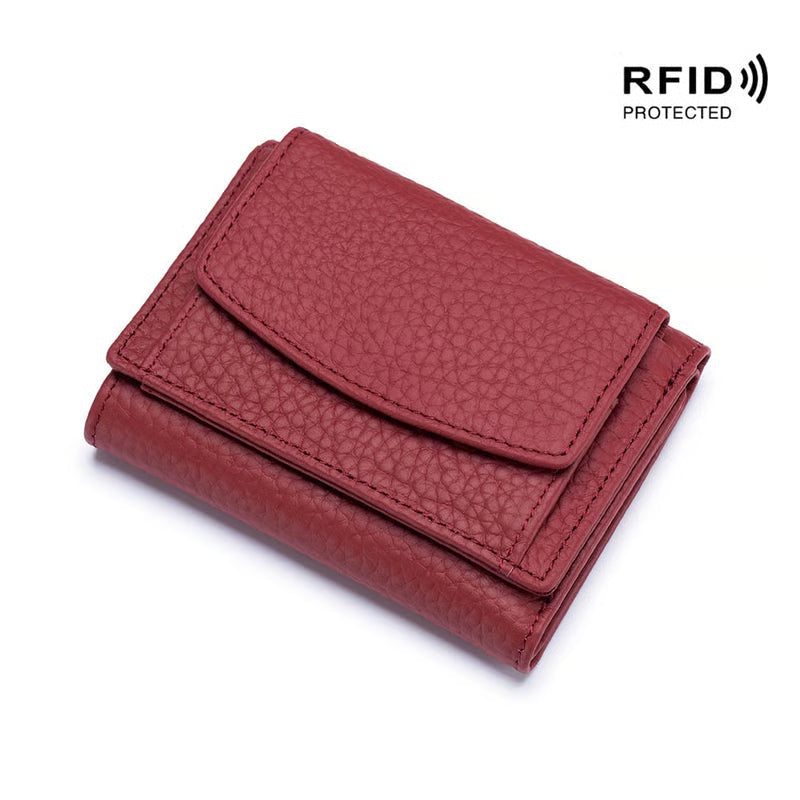 AuraVault – Premium-Lederbrieftasche mit RFID-Schutz
