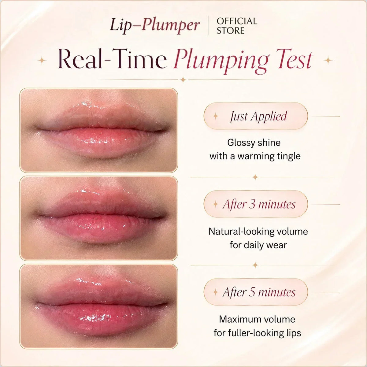 PlumpMuse – Brillo Voluminizador e Hidratante para Labios