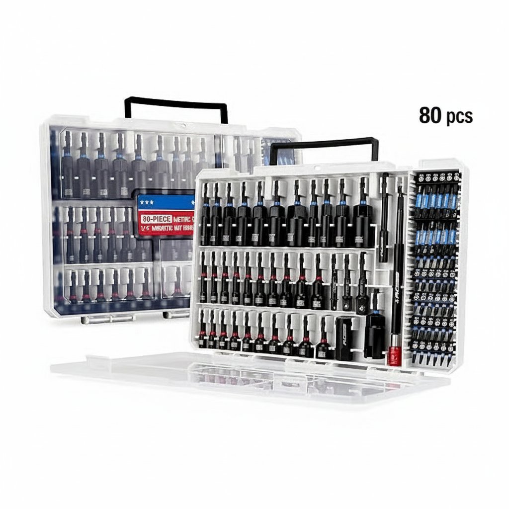 FastenPro – Magnetisches Steckschlüssel-Set für Schlagschrauber
