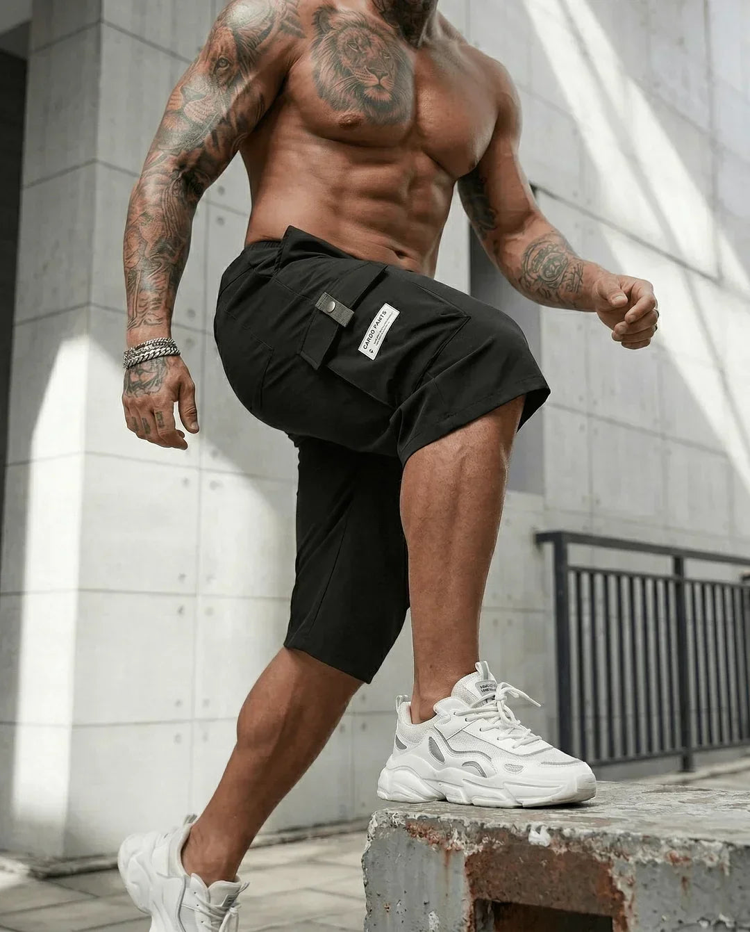 UrbanFlex – Cargo 3/4-Shorts Street Utility Comfort