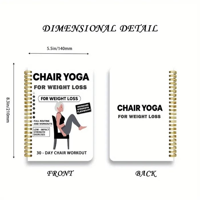 ChairFit – 30-Tage-Tagebuch für Stuhl-Yoga zum Abnehmen