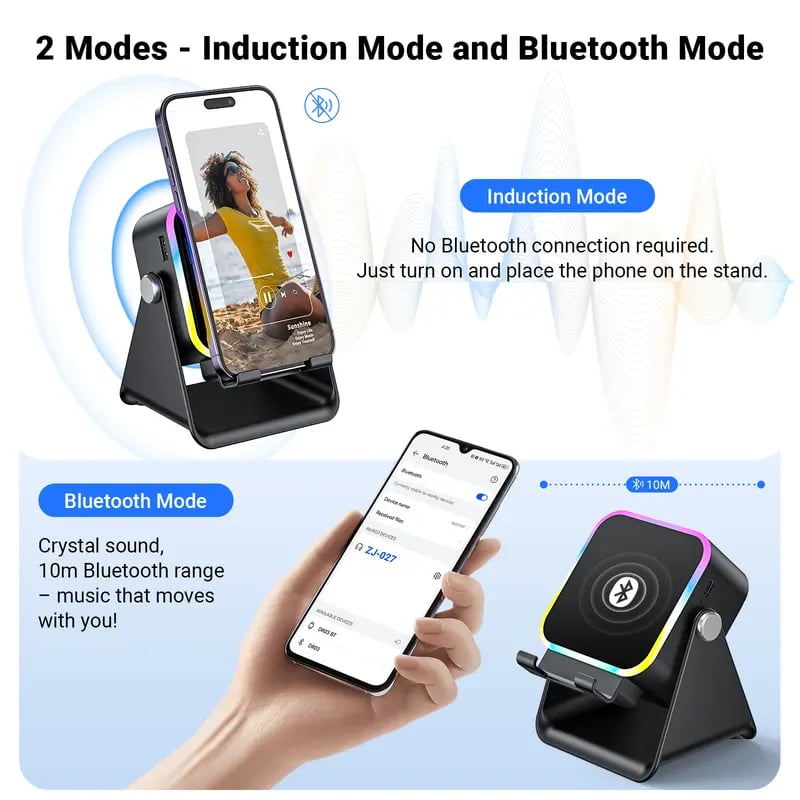BeatStand – Altavoz Bluetooth multifunción inalámbrico