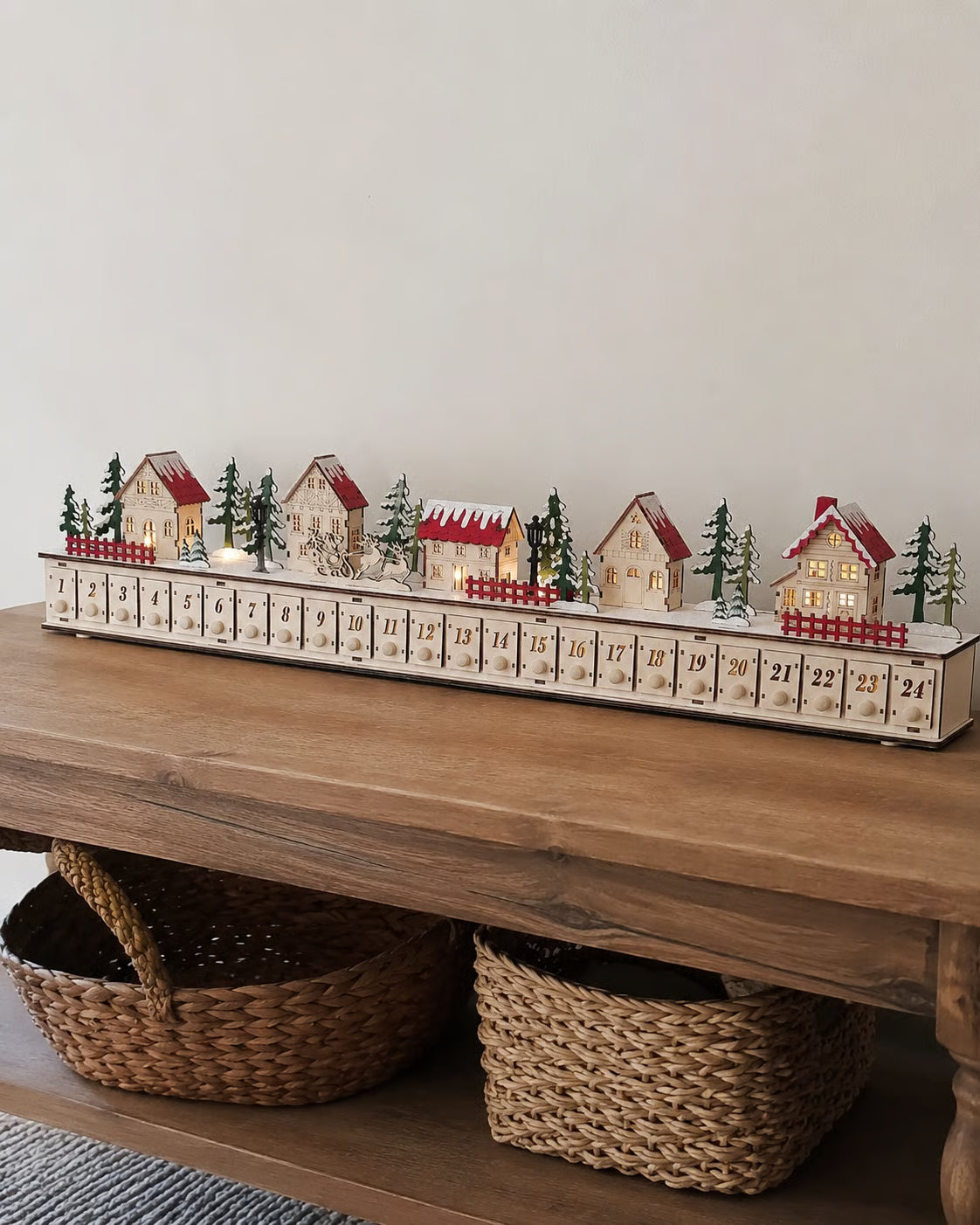ChristmasGlow - Calendario de Adviento Pueblo Navideño