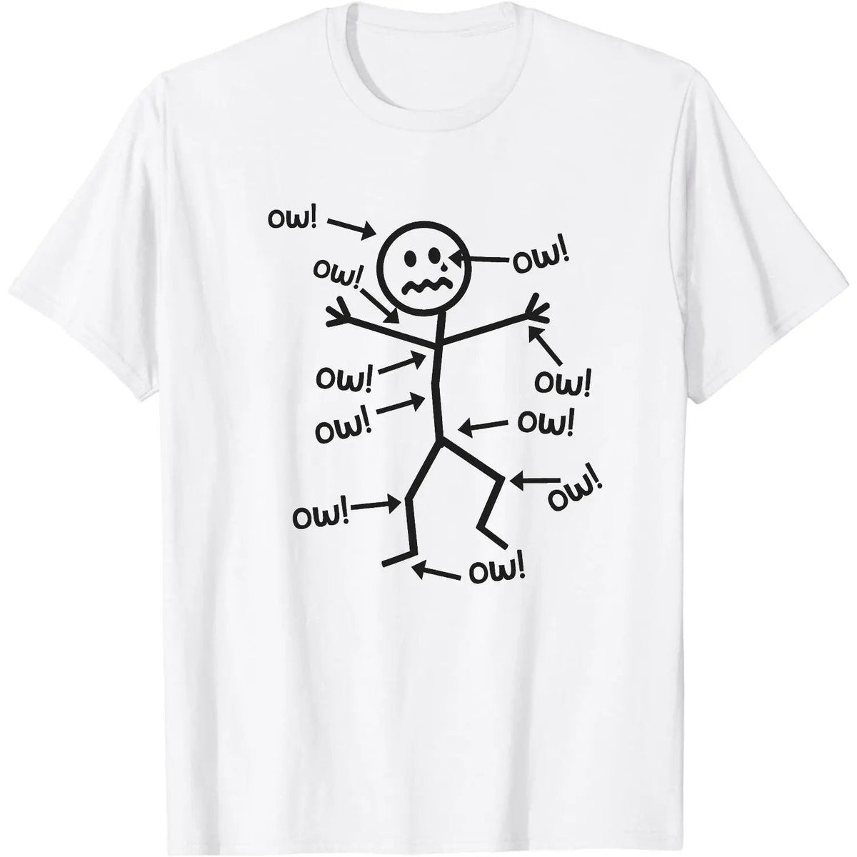 PainLaugh - Camiseta humorística para concienciar sobre el dolor crónico