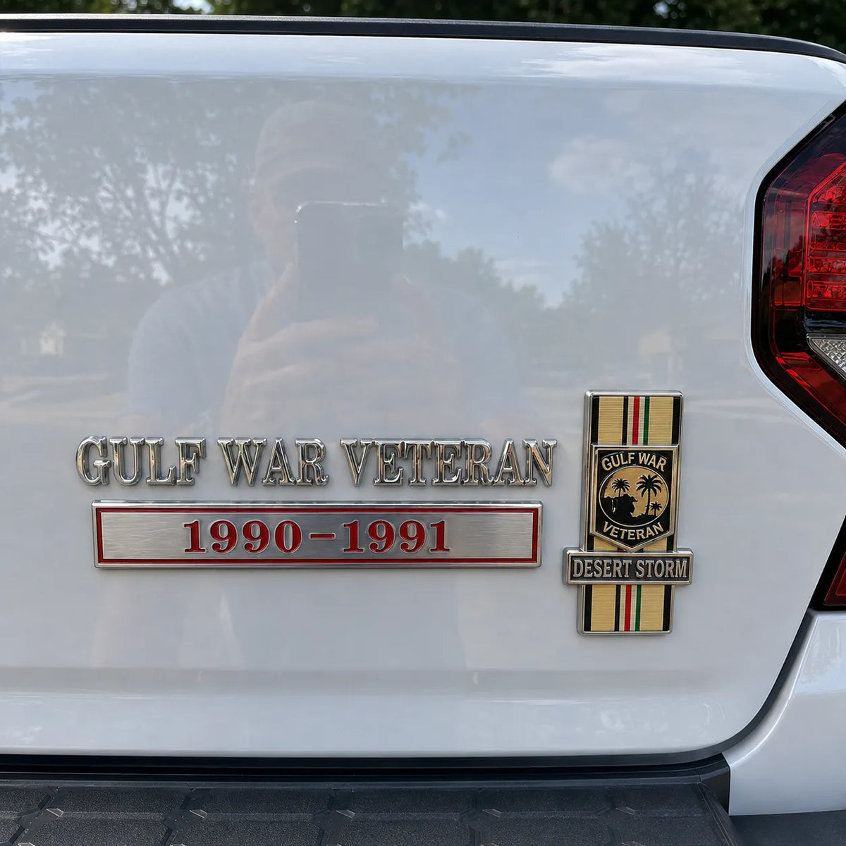 ValorBadge: Insignia para coche de la Tormenta del Desierto 1990-1991