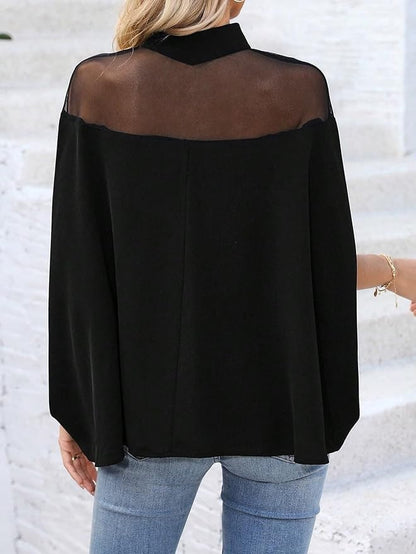 FlowBreeze – Blusa Batwing Fluida