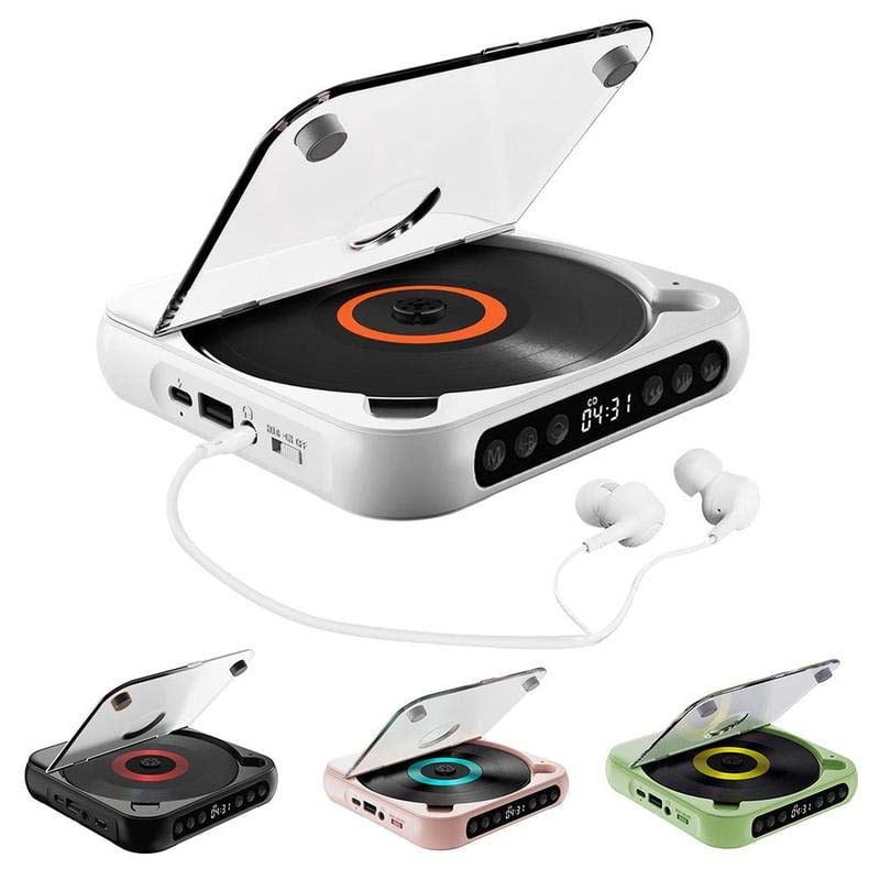 DiscWave – Kompakter CD-Player für zu Hause und unterwegs