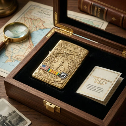 PatriotFire – Encendedor de edición limitada Homenaje a los Veteranos de Vietnam