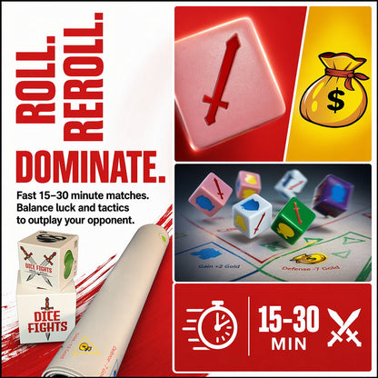 DiceClash – Paquete definitivo de dados de batalla