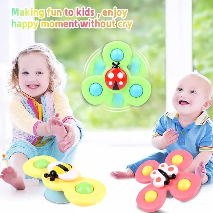 SpinBloom – Juego interactivo de spinners para bebé