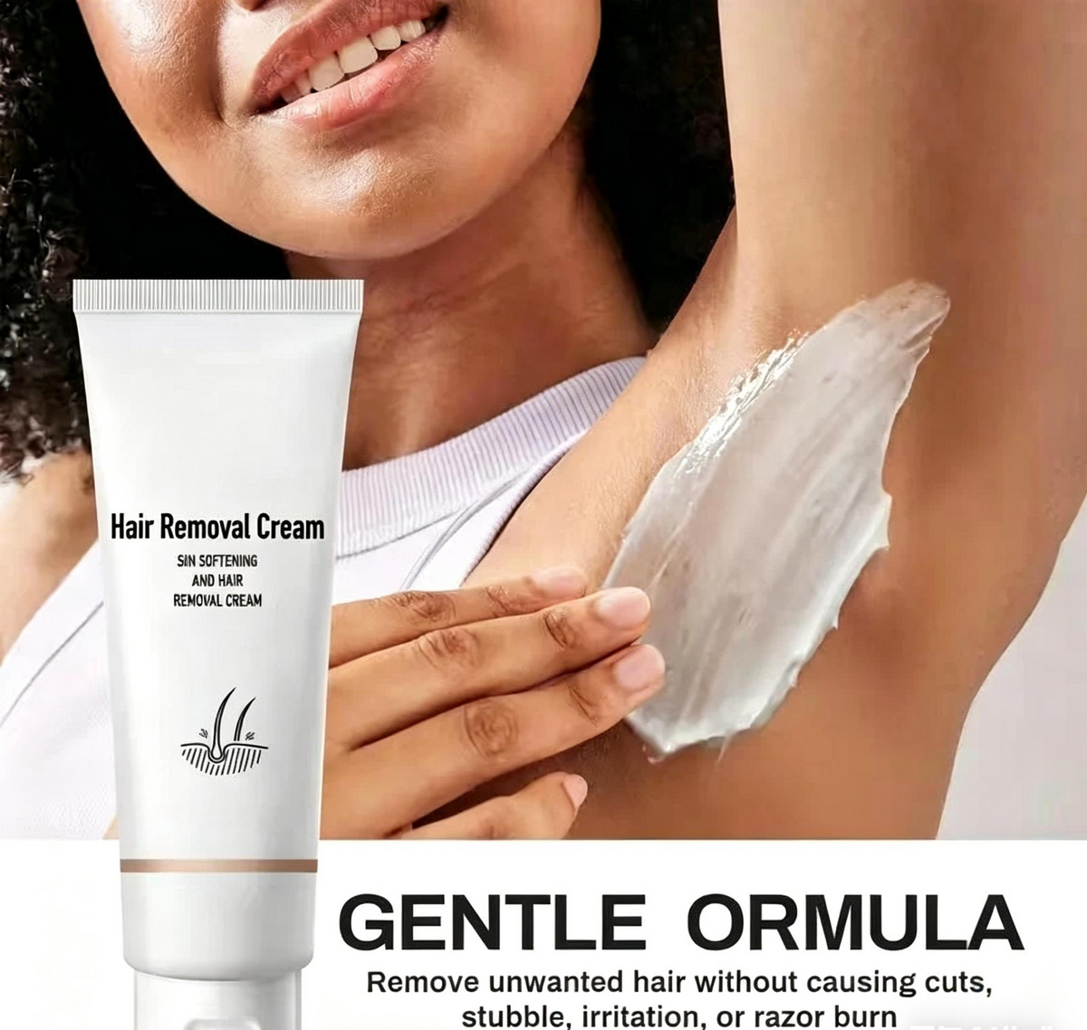SkinEase – Crema Depilatoria de Acabado Suave