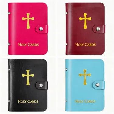 FaithKeeper – Hülle für Heiligenbilder aus echtem Leder