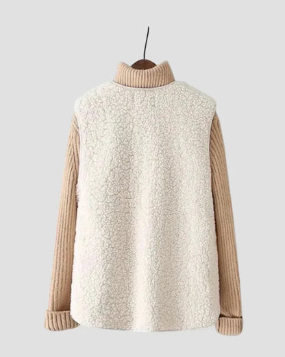 Solene™ – Pariser Wollstrickjacke für mühelose Eleganz