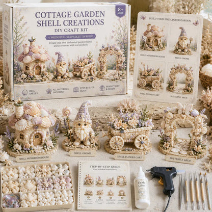Shellora – Kit de manualidades creativo de conchas marinas