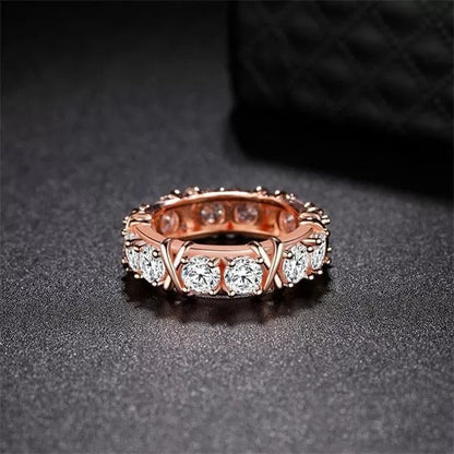 Moissanova – Anillo de Diamantes de Moissanita Magnetología