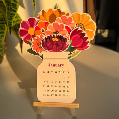 BloomDesk – Blühender Schreibtisch-Blumenkalender