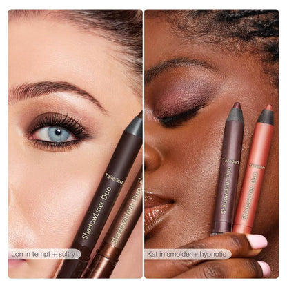 DuoGlam – Maquillaje de Ojos Dual de Fácil Aplicación