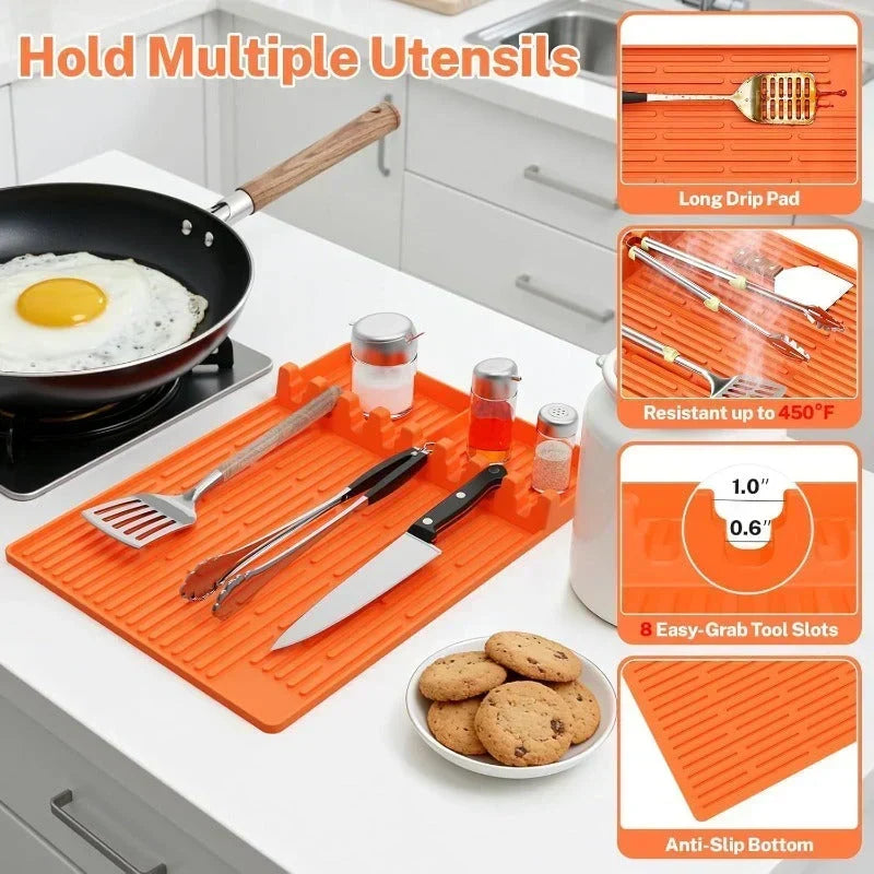 GrillNest – Organizador de 3 accesorios para parrilla