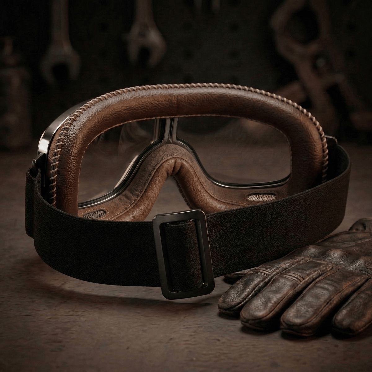 RetroRide – Gafas OTG para motocicleta estilo vintage