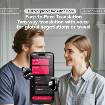 AirLingo – Traductor de idiomas de oído abierto