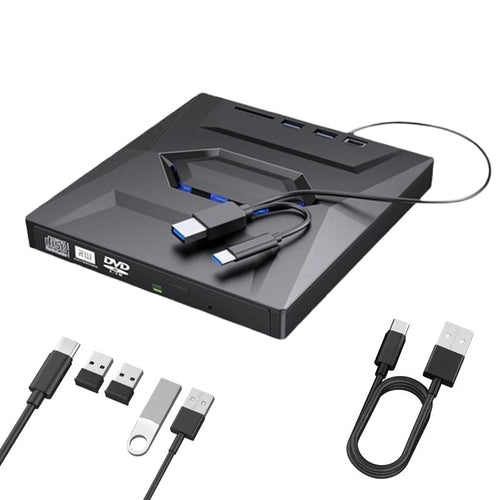 DiscMate – Grabadora de CD/DVD portátil de estilo retro