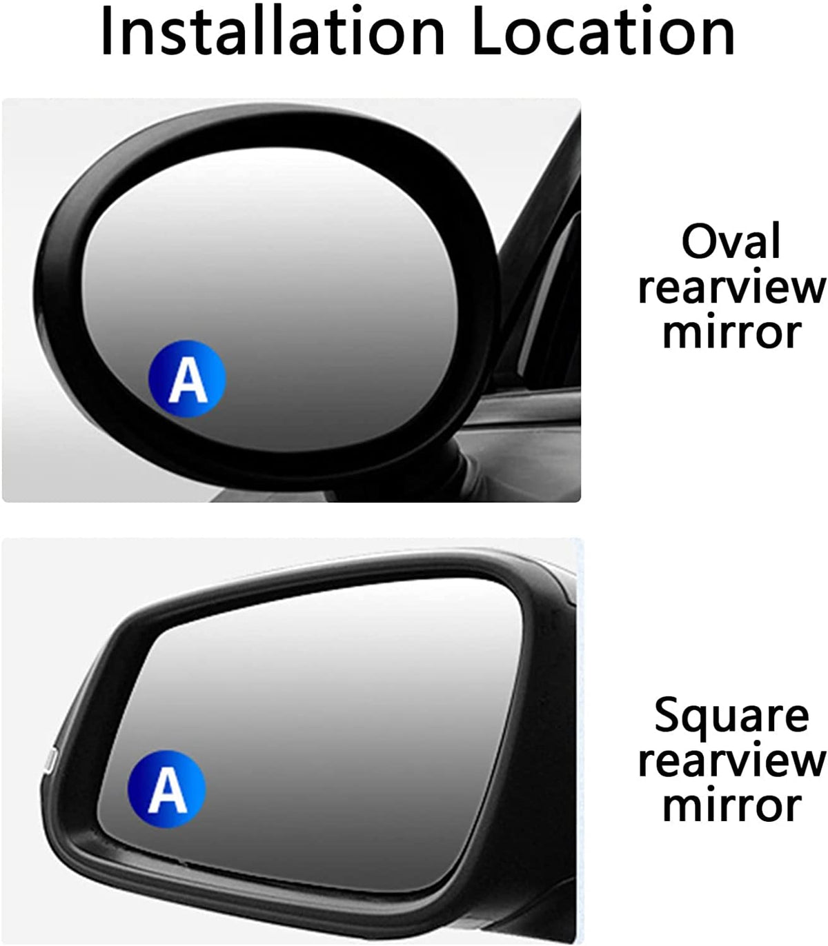 DriveSafe – Espejo retrovisor de gran angular para punto ciego