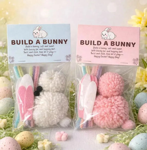 VistaHop – Kit de manualidades de primavera para niños «Crea tu conejito»