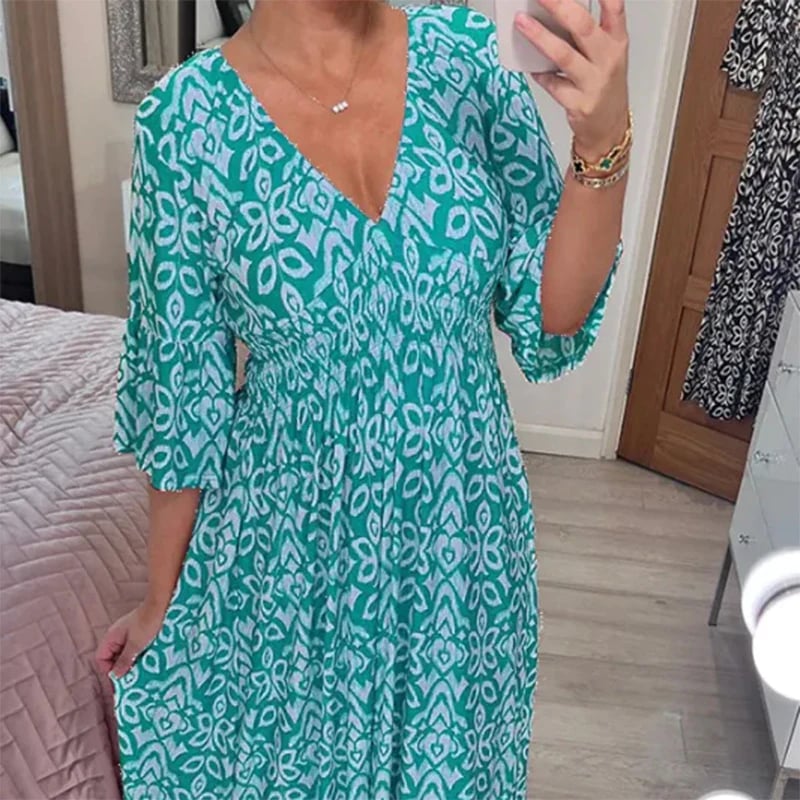 FlowEase Couture – Vestido para todo el día
