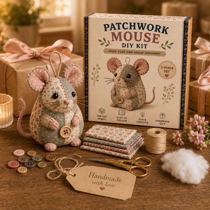 StitchMouse – Kit de manualidades patchwork DIY