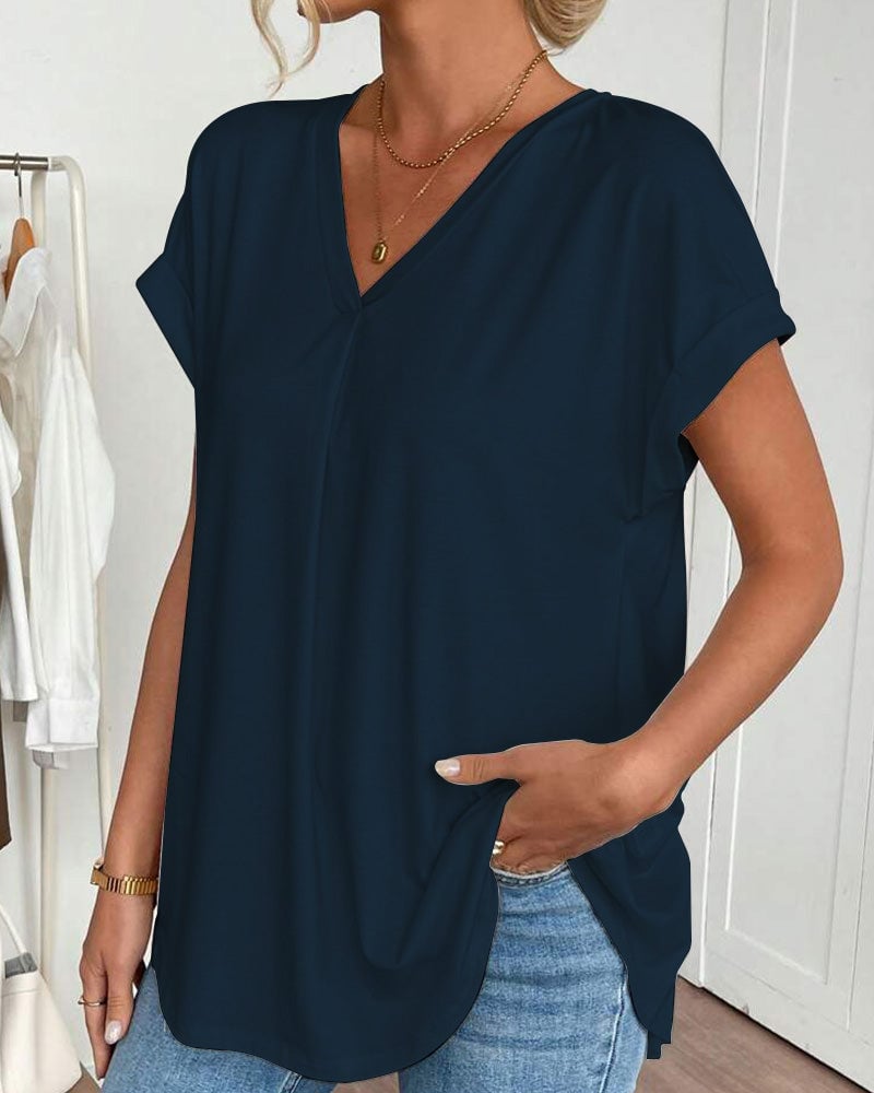 UrbanStitch V – Camiseta informal de patchwork