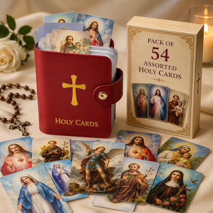 FaithKeeper – Hülle für Heiligenbilder aus echtem Leder