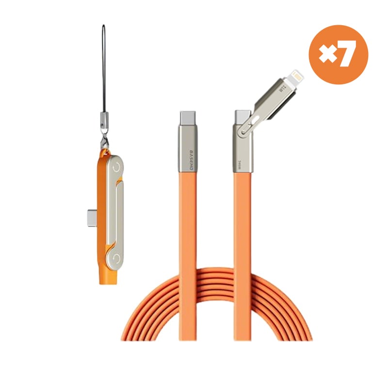 Power360 – Cable ultrarrápido con soporte ajustable para teléfono