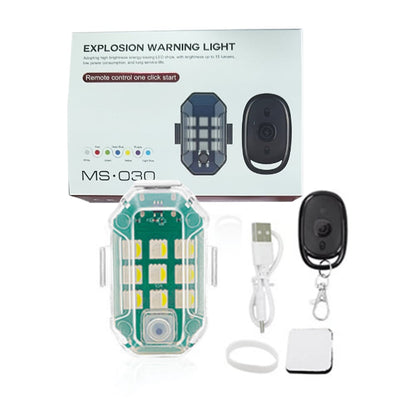 FlashGuard – Luz estroboscópica LED de seguridad inalámbrica