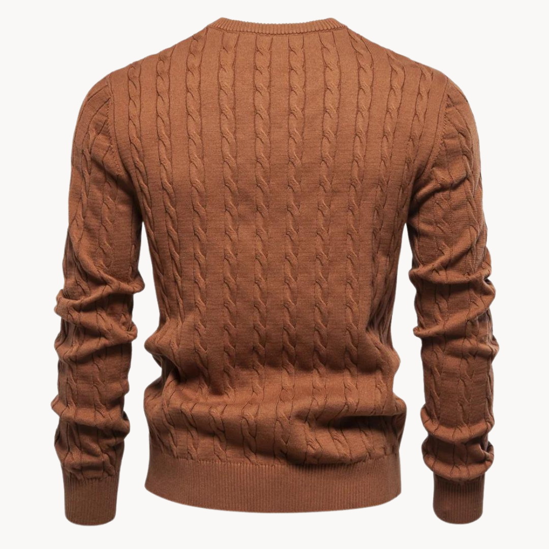Kosta Strickpullover mit Zopfmuster | ALEVITA