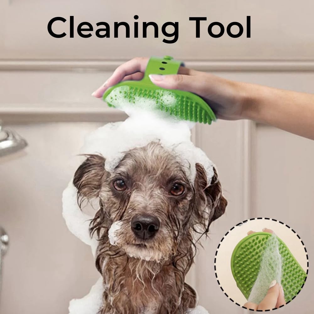 ScratchGroom – Almohadilla de correa multiusos para el aseo de mascotas