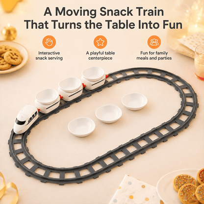 FunRail – Servierset mit rotierendem Essenszug
